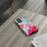Aquaberry Brushstrokes-Phone Case-Printify-Movvy