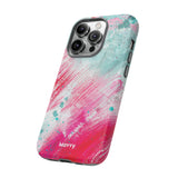 Aquaberry Brushstrokes-Phone Case-Printify-Movvy