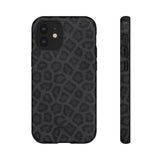 Onyx Leopard-Phone Case-Printify-iPhone 12 Mini-Glossy-Movvy
