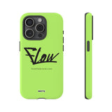 FLOW (Lime)-Phone Case-Printify-Movvy