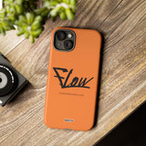 FLOW (Orange)-Phone Case-Printify-Movvy