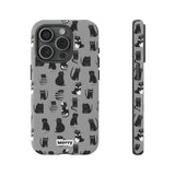 Black Cat-Phone Case-iPhone 15 Pro-Glossy-Movvy