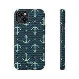 Anchor Hearts-Phone Case-Printify-iPhone 14 Plus-Matte-Movvy