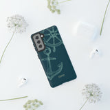 Wheel and Anchor-Phone Case-Printify-Movvy