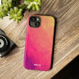 Sunset Brushstrokes-Phone Case-Printify-Movvy