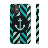 Herringbone-Phone Case-Printify-iPhone 11-Glossy-Movvy