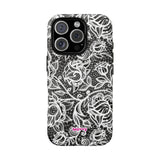 Laced Fleurs-Phone Case-Printify-iPhone 16 Pro-Matte-Movvy