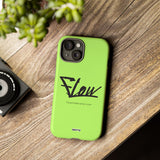 FLOW (Lime)-Phone Case-Printify-Movvy