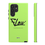 FLOW (Lime)-Phone Case-Printify-Movvy