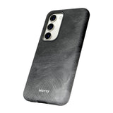 Grayscale Brushstrokes-Phone Case-Printify-Movvy