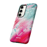 Aquaberry Brushstrokes-Phone Case-Printify-Movvy
