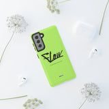 FLOW (Lime)-Phone Case-Printify-Movvy