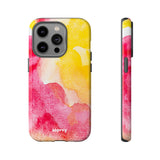 Sunset Watercolor-Phone Case-Printify-iPhone 14 Pro-Glossy-Movvy