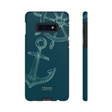 Wheel and Anchor-Phone Case-Printify-Samsung Galaxy S10E-Matte-Movvy