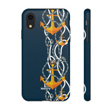 Anchored-Phone Case-Printify-iPhone XR-Matte-Movvy