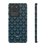 Gold Anchors-Phone Case-Printify-Samsung Galaxy S20 Ultra-Glossy-Movvy