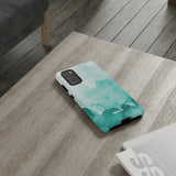 Aquamarine Watercolor-Phone Case-Printify-Movvy