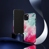 Aquaberry Brushstrokes-Phone Case-Printify-Movvy