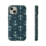 Anchor Hearts-Phone Case-iPhone 14-Matte-Movvy