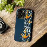 Anchored-Phone Case-Printify-Movvy