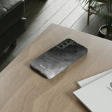 Grayscale Brushstrokes-Phone Case-Printify-Movvy