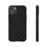 Onyx Leopard-Phone Case-Printify-iPhone 15 Plus-Glossy-Movvy