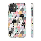 Cat Lady-Phone Case-iPhone 11-Glossy-Movvy