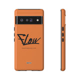 FLOW (Orange)-Phone Case-Printify-Google Pixel 6 Pro-Glossy-Movvy