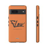 FLOW (Orange)-Phone Case-Printify-Google Pixel 7-Matte-Movvy