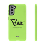 FLOW (Lime)-Phone Case-Printify-Movvy