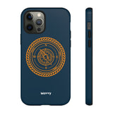 Compass-Phone Case-Printify-iPhone 12 Pro-Glossy-Movvy
