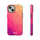 Sunset Brushstrokes-Phone Case-Printify-iPhone 14-Glossy-Movvy