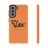 FLOW (Orange)-Phone Case-Printify-Samsung Galaxy S21-Matte-Movvy