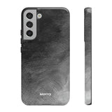 Grayscale Brushstrokes-Phone Case-Printify-Samsung Galaxy S22 Plus-Glossy-Movvy