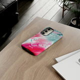 Aquaberry Brushstrokes-Phone Case-Printify-Movvy