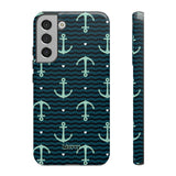 Anchor Hearts-Phone Case-Printify-Samsung Galaxy S22 Plus-Glossy-Movvy