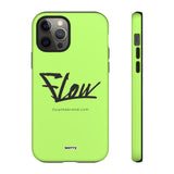 FLOW (Lime)-Phone Case-Printify-Movvy