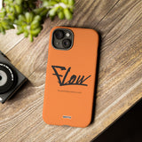 FLOW (Orange)-Phone Case-Printify-Movvy