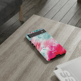 Aquaberry Brushstrokes-Phone Case-Printify-Movvy
