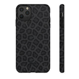 Onyx Leopard-Phone Case-Printify-iPhone 11 Pro Max-Matte-Movvy