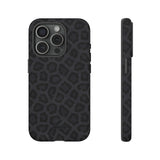 Onyx Leopard-Phone Case-Printify-iPhone 15 Pro-Matte-Movvy