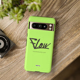 FLOW (Lime)-Phone Case-Printify-Movvy