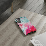 Aquaberry Brushstrokes-Phone Case-Printify-Movvy