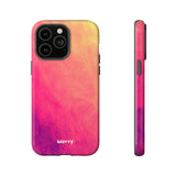 Sunset Brushstrokes-Phone Case-Printify-iPhone 14 Pro Max-Glossy-Movvy