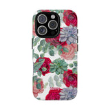 Succulent Roses-Phone Case-Printify-iPhone 16 Pro-Glossy-Movvy