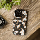Cubed-Phone Case-Printify-Movvy