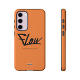 FLOW (Orange)-Phone Case-Printify-Samsung Galaxy S23 Plus-Glossy-Movvy