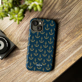 Gold Anchors-Phone Case-Printify-Movvy