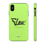 FLOW (Lime)-Phone Case-Printify-Movvy