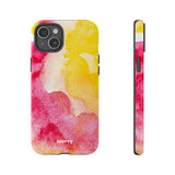 Sunset Watercolor-Phone Case-Printify-iPhone 15 Plus-Glossy-Movvy